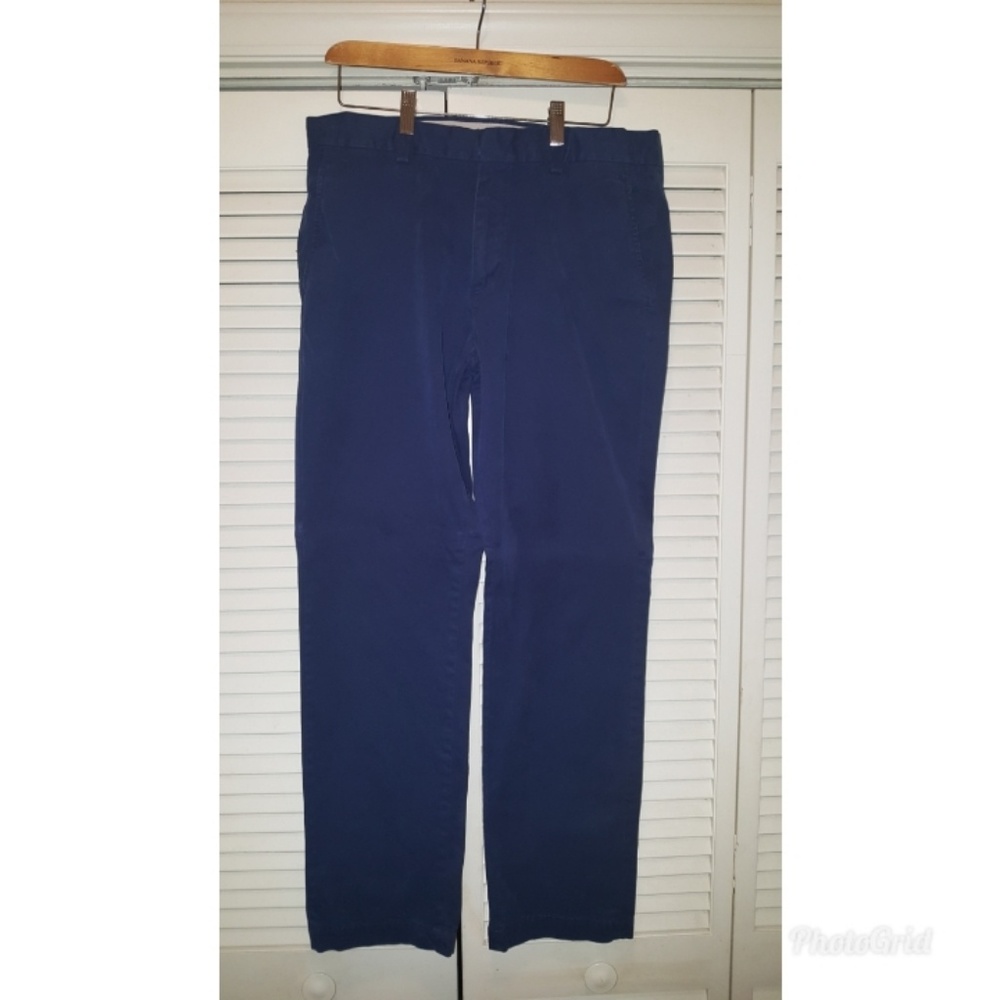 Men's Banana Republic Aiden Chino Pants Navy